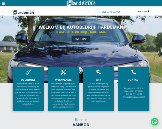 Autobedrijf Bert Hardeman Logo