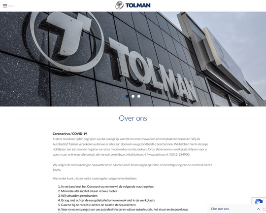 Autobedrijf Tolman Logo