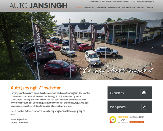 Auto Jansingh Winschoten Logo