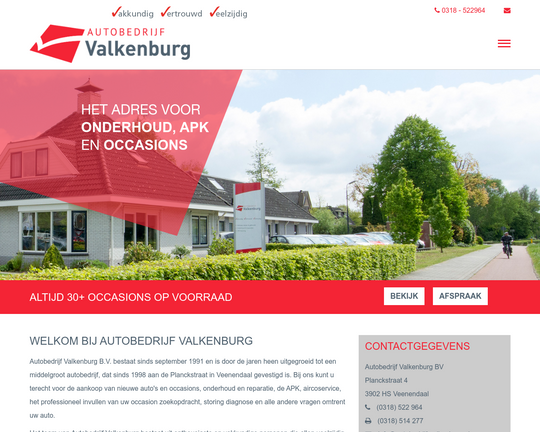 Autobedrijf Valkenburg Logo